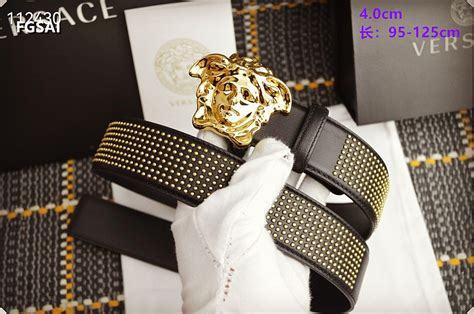 versace crystal belt replica|designer belt rep.